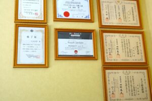 兵庫県尼崎市南武庫之荘のきりん接骨鍼灸院。国家資格者